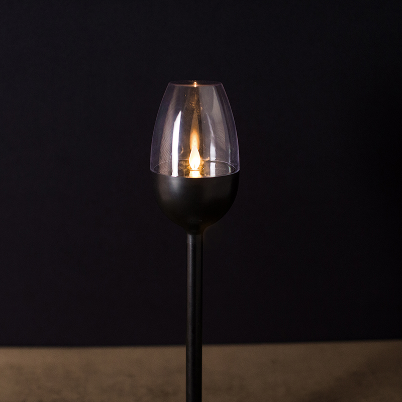 Vinum vitreum solarem, powered Flickering Flamless Candle