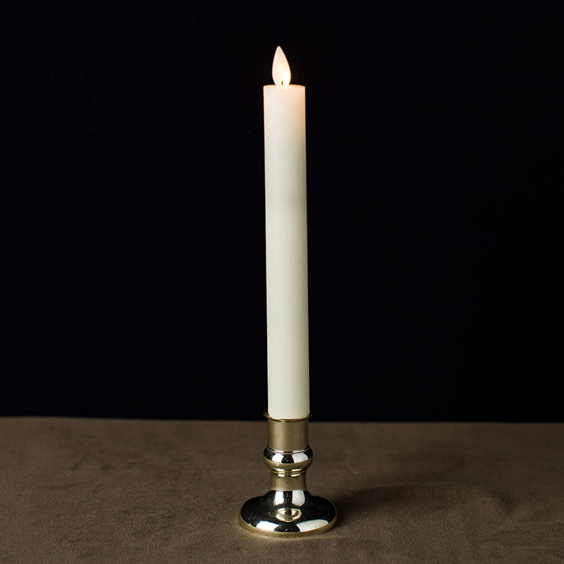 Ebur Flickering Flamless Taper Candles