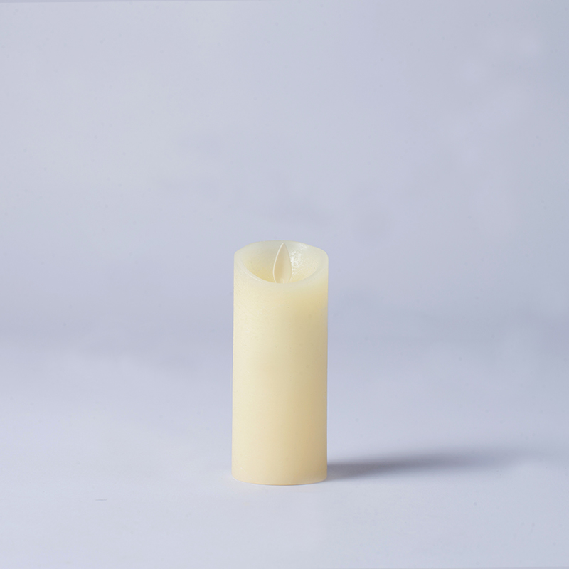 3 Pack Eburneum flammeum Columna Candelae