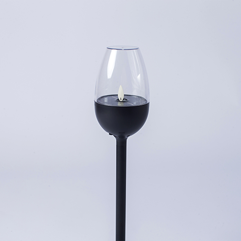 Vinum vitreum solarem, powered Flickering Flamless Candle