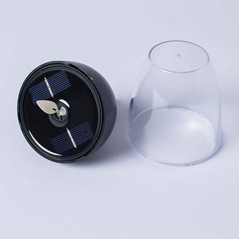 Vinum vitreum solarem, powered Flickering Flamless Candle