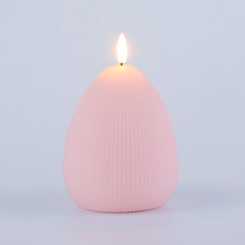Ovum LED Pugna-operandum Candle cum Vicis Ovum LED Pugna-operandum Candle cum Vicis