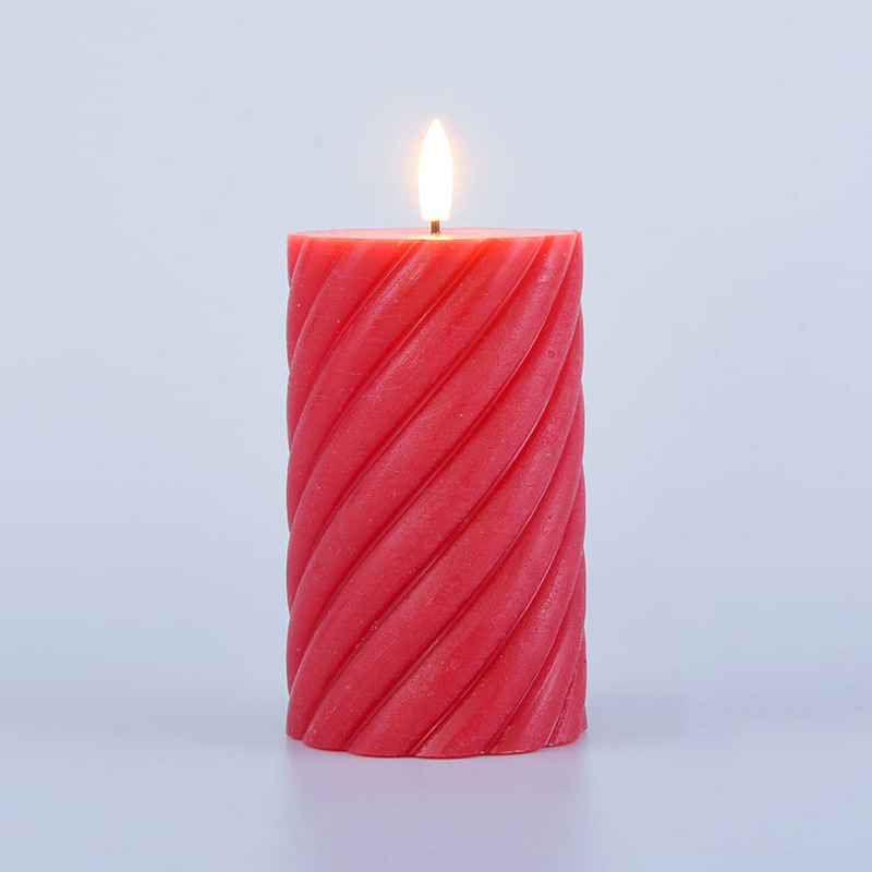 III Pack Red Spiral Flammifera Columna Candelae
